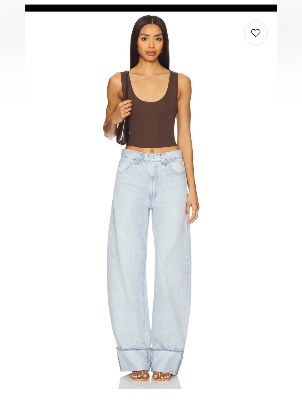 PAIGE Arellia Flowers Distressed Light Wash Cuffed Jeans